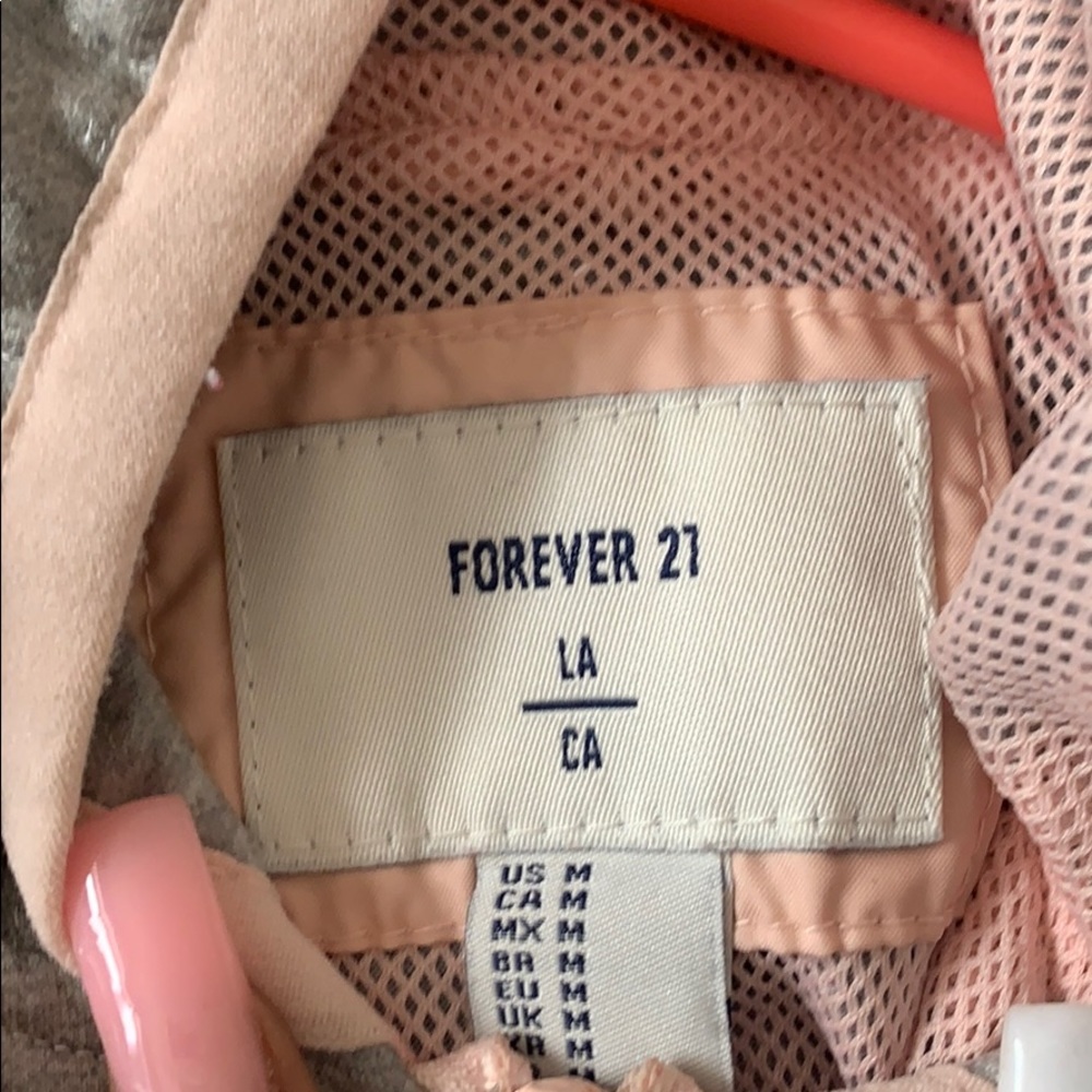Windbreaker pink/grey - Picture 3 of 3